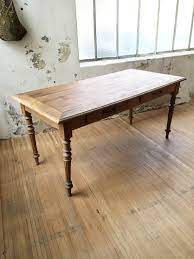 table bistrot ancienne bois