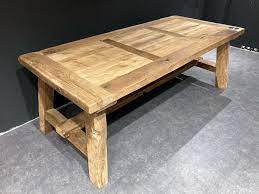 table en bois massif ancienne