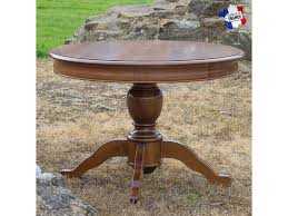 table ronde ancienne pied central