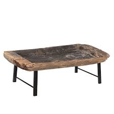 table basse en bois ancien