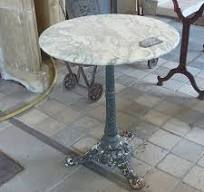 table marbre ancienne