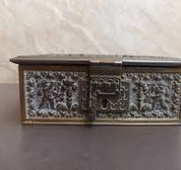 boite a bijoux ancienne en bronze