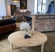 table basse ancienne en bois