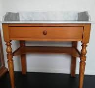prix table de toilette ancienne dessus marbre