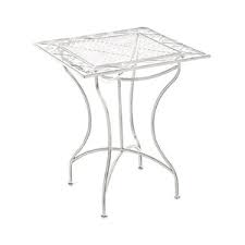 table de jardin metal ronde ancienne
