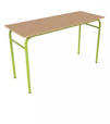 bureau ecolier 2 places en bois