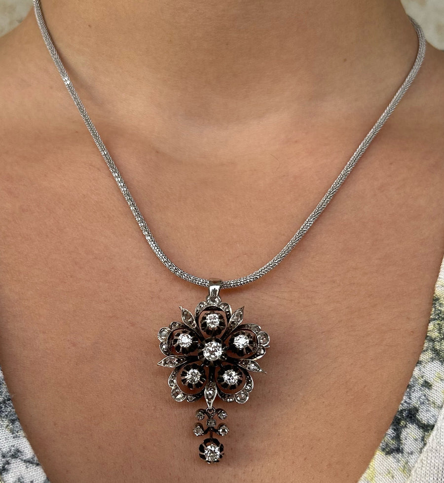 collier ancien en or