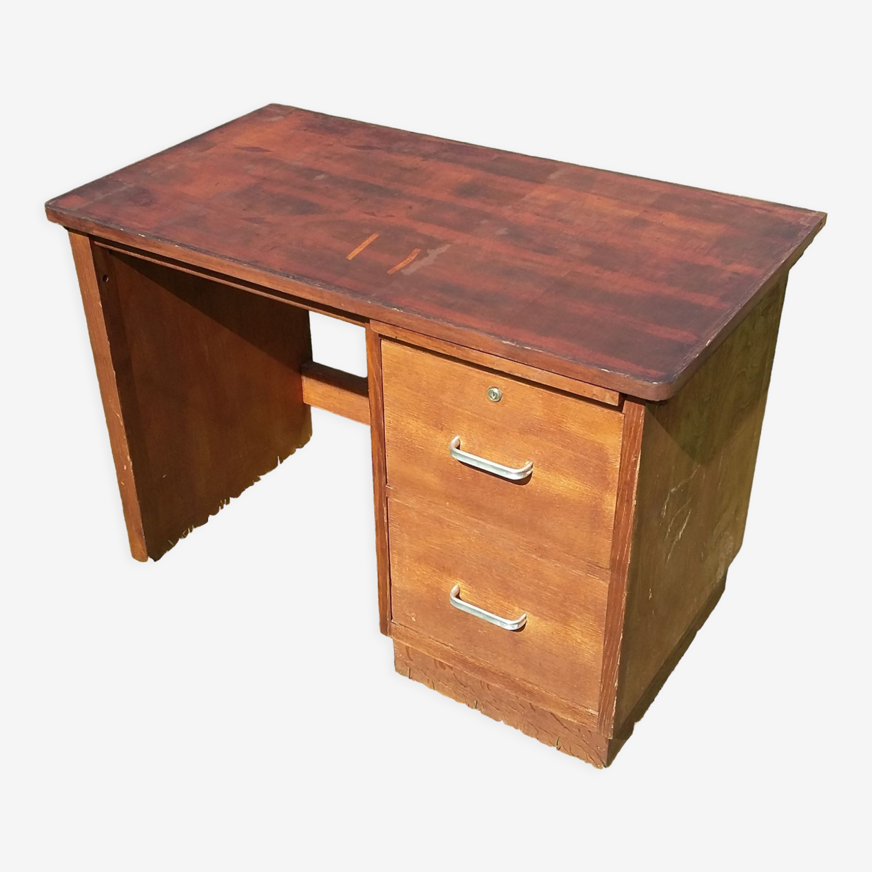 ancien bureau en bois