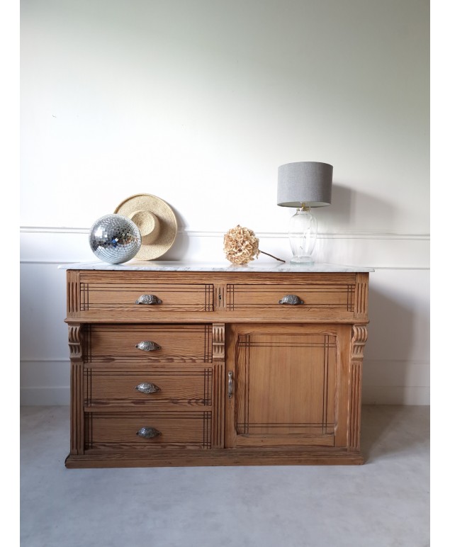 buffet en bois ancien