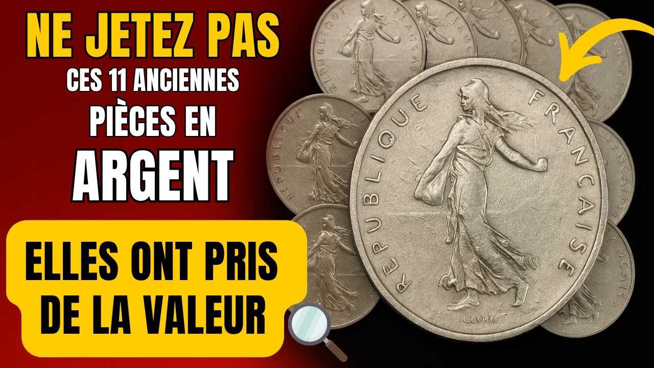 valeur des anciennes pièces en francs
