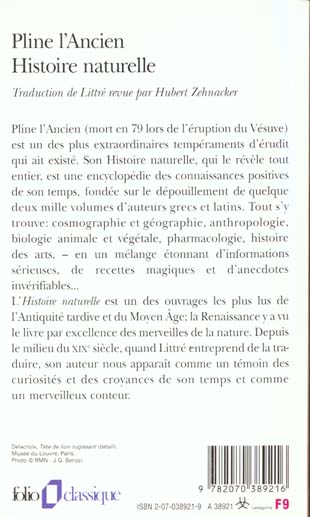 pline l ancien histoire naturelle