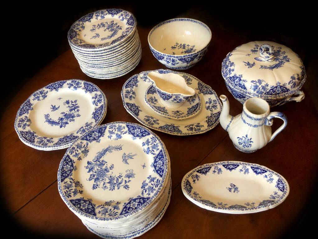 porcelaine de gien ancienne