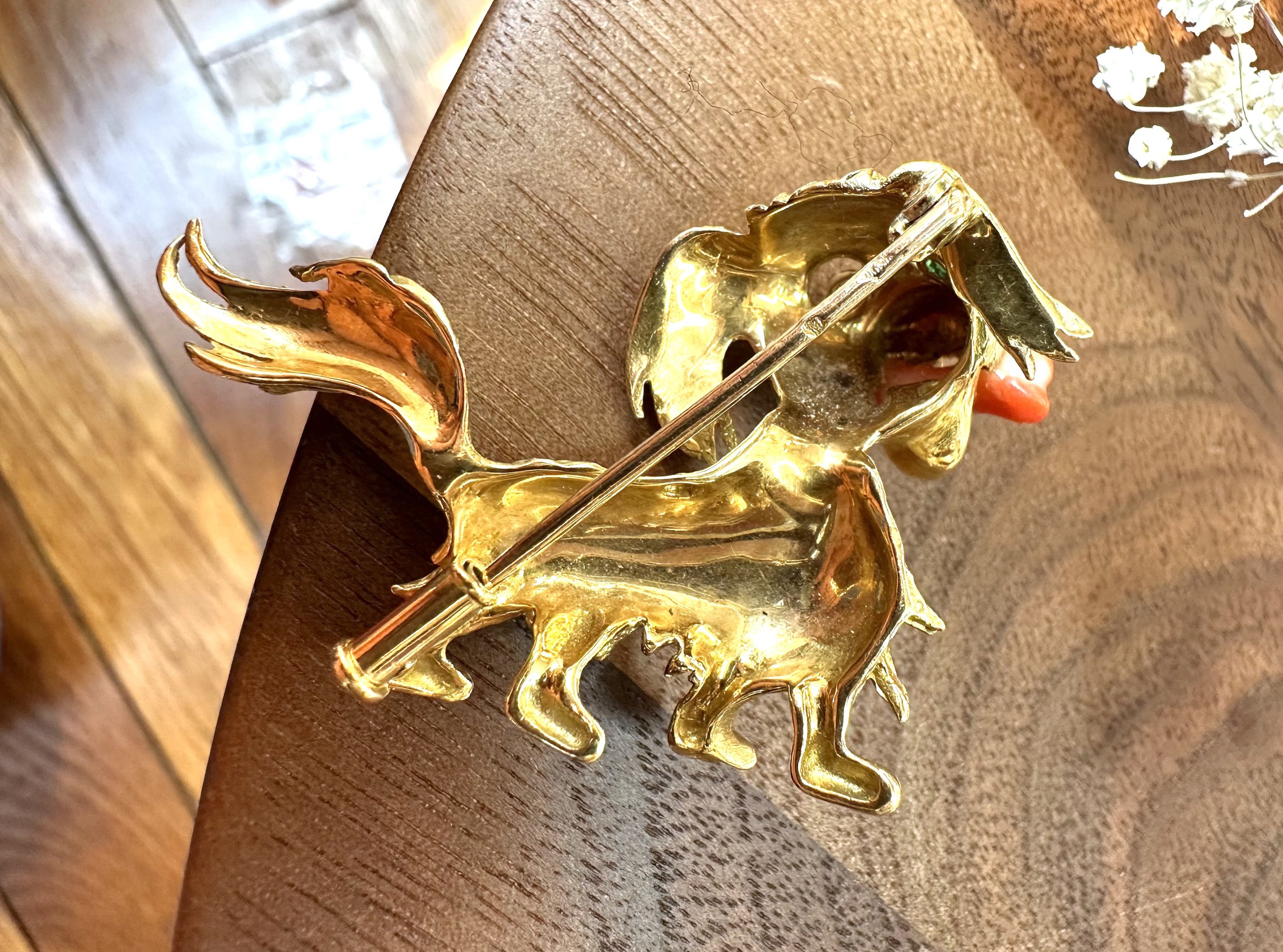 broche or ancienne