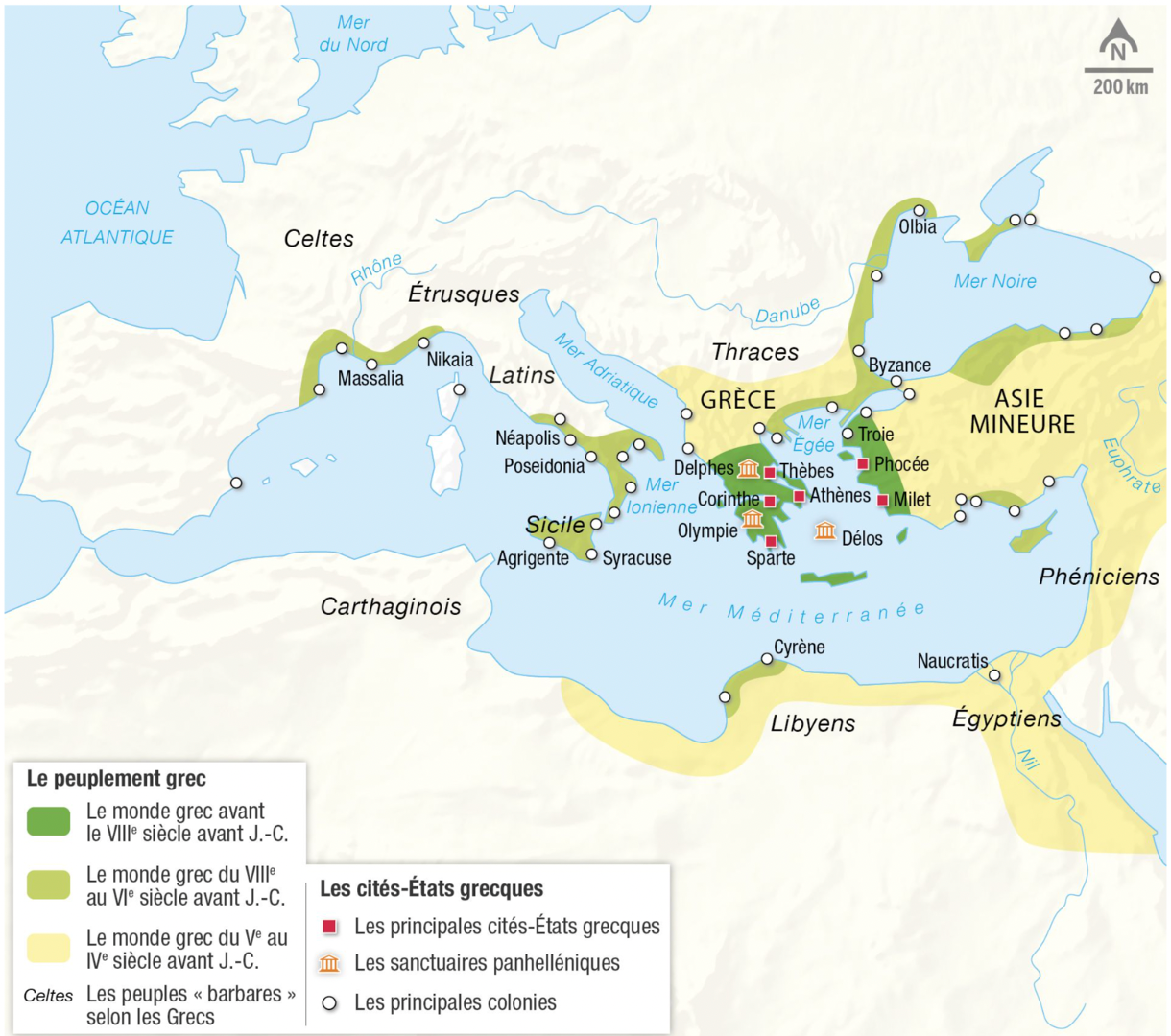 le monde grec antique